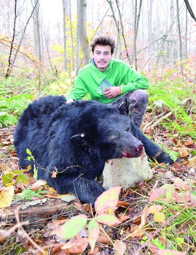 Locals get to enjoy experience of bear hunt